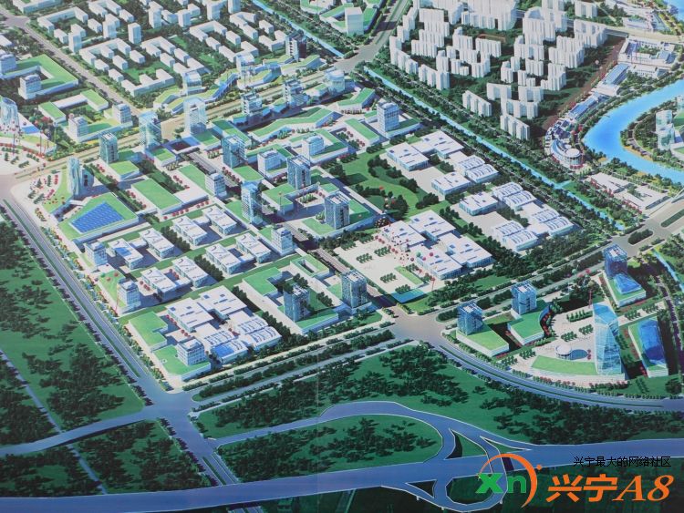 兴宁市新城市规划图(上新图片)