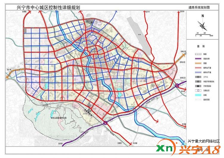 北环大道位置路线图